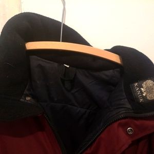 Red-wine winter KANUK coat size XXL